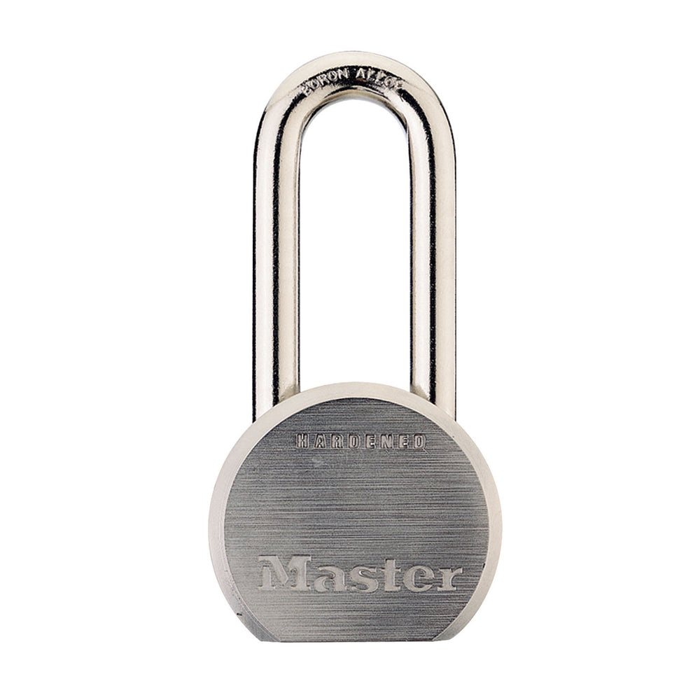 2-1/2in (64mm) Wide Solid Steel Body Padlock with 2in (51mm) Shackle