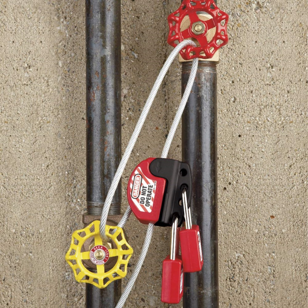 Adjustable Cable Lockout, 6ft (1.8m) Cable