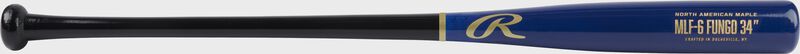 Rawlings 34-Inch Maple Wood Fungo - 34 In - Black/Royal