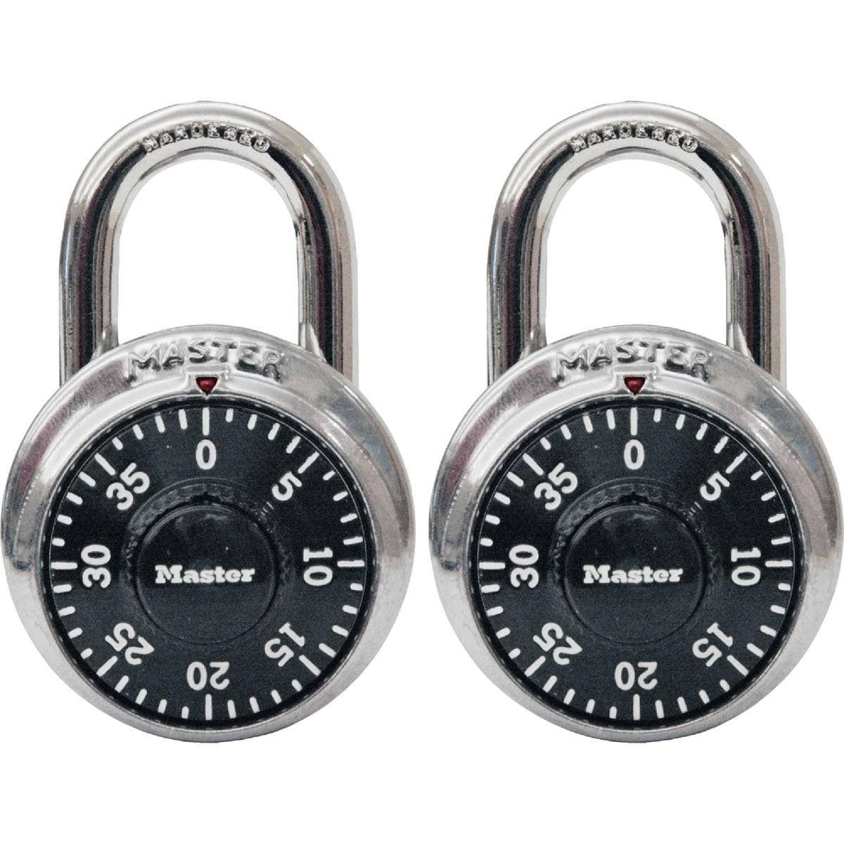 1500T Master Lock 1-7/8 In. Stainless Steel Steel Combination Padlock