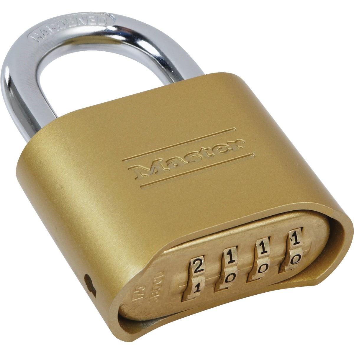 175D Master Lock 2 In. Zinc Die-Cast Copper Color Tamper Resistant Combination Lock