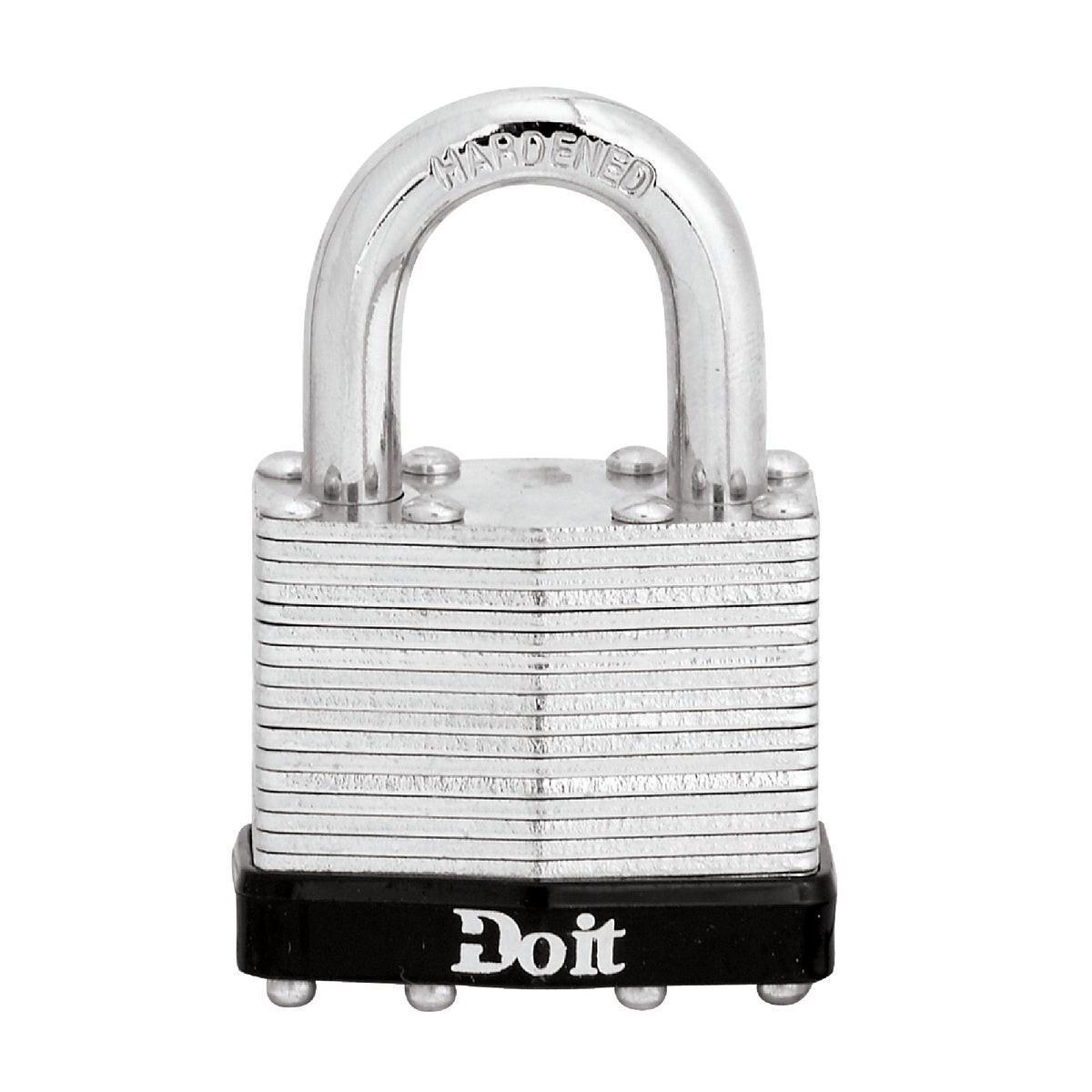 Laminated Steel 1-1/2" Pin Tumbler Padlock
