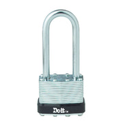 Laminated Steel 1-1/2" Pin Tumbler Padlock