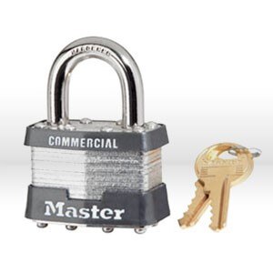Padlock, 1-3/4" Steel Laminated Padlock Keyed Alike