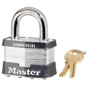 Padlock, Laminated Steel Body Style, 2 Inch Size, Steel