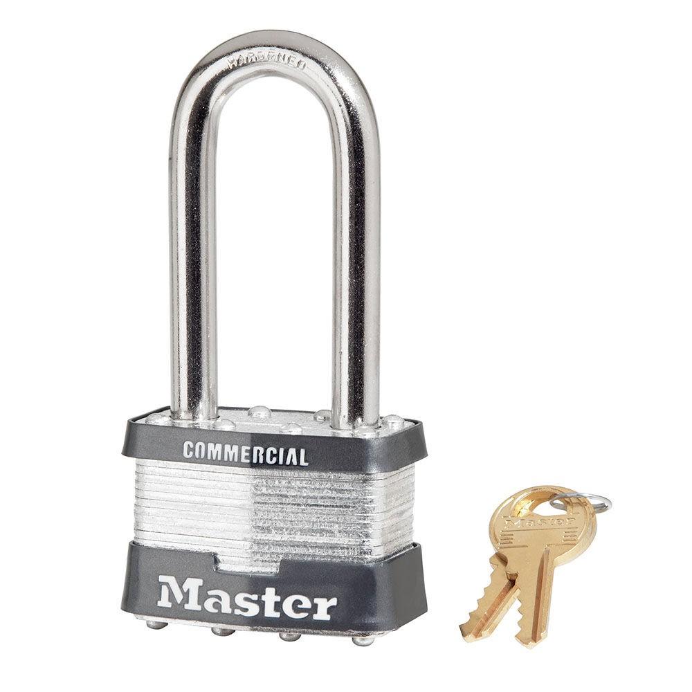 Padlock, Laminated Steel Body Style, Steel, 2 Inch Size