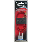Master Lock 3 Ft. Padlock Cable