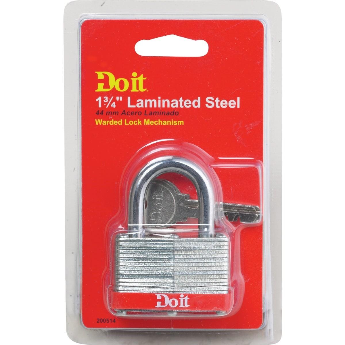 1-3/4 In. Warded Steel Padlock