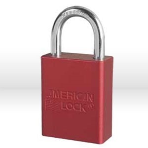 Padlock,  1-1/2" American Lock Aluminum Padlock w/ 1" Clearance