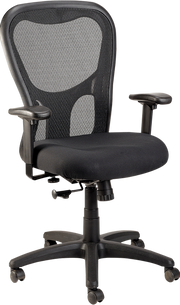 Apollo Synchro High Back Office Chair - Dove Black
