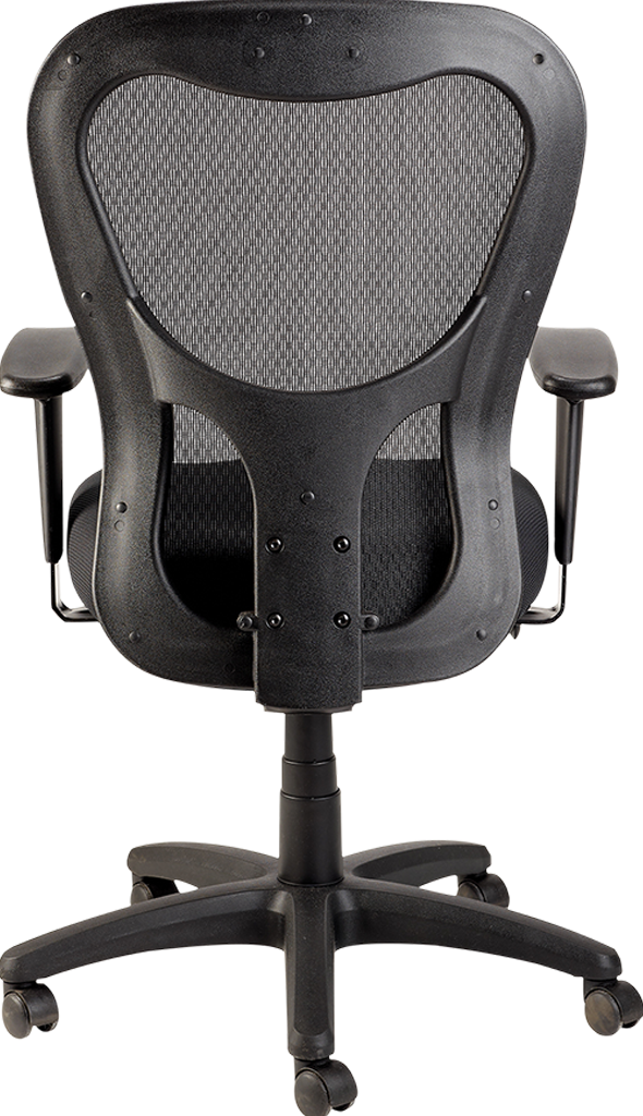 Apollo Synchro High Back Office Chair - Dove Black