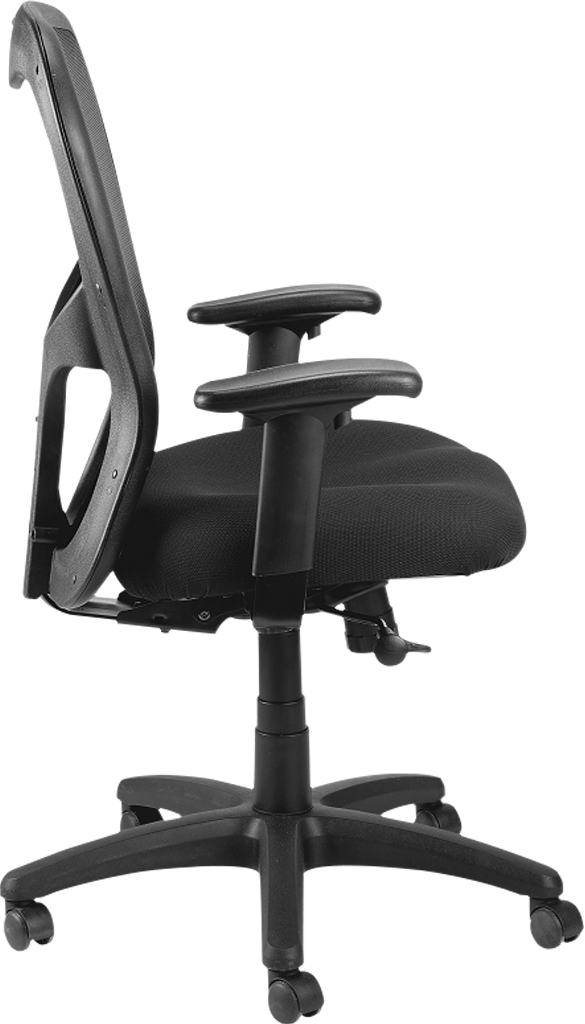 Apollo Synchro High Back Office Chair - Dove Black