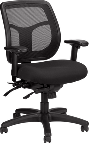 Apollo Multi/Function Office Chair With Seat Slider - Dove Black
