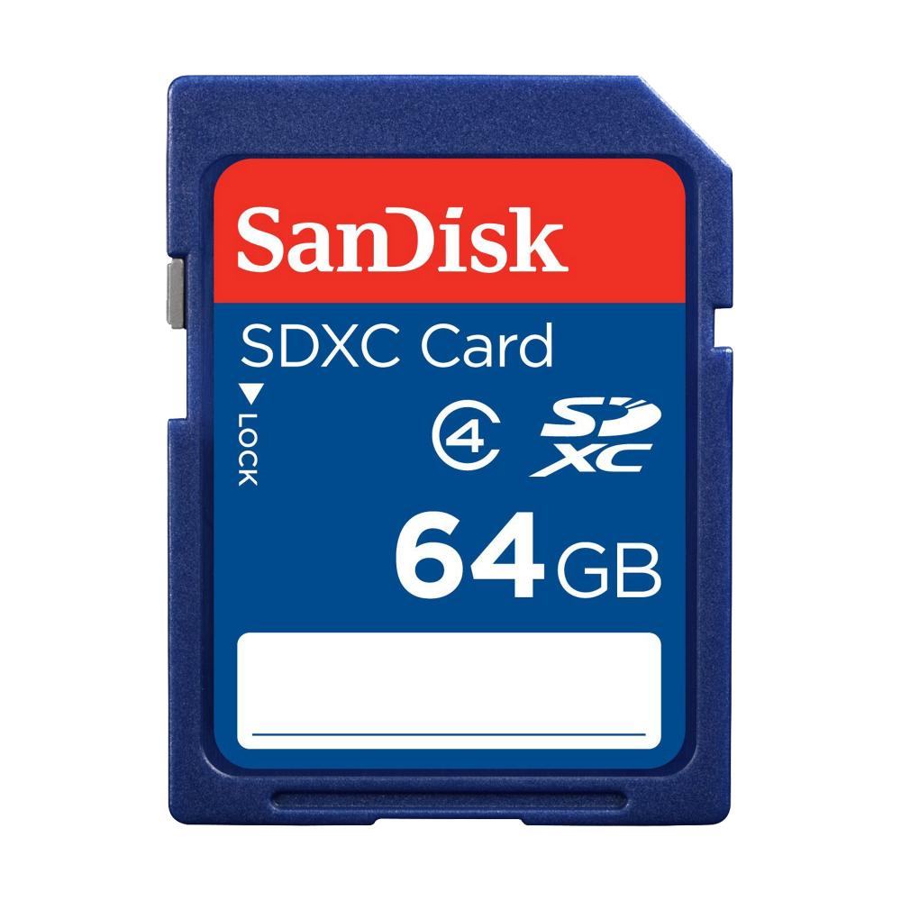 SanDisk SDXC 64GB Memory Card Class 4
