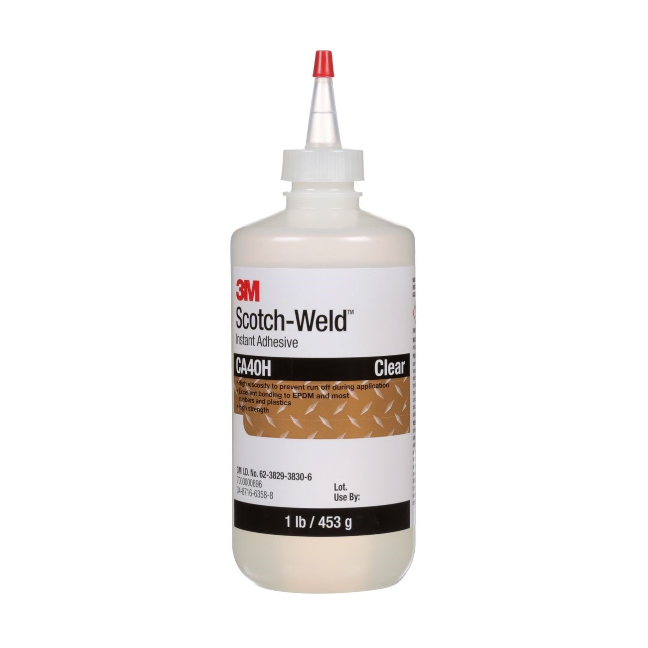 3M Scotch-Weld Instant Adhesive, CA40H 1 lb/453 g
