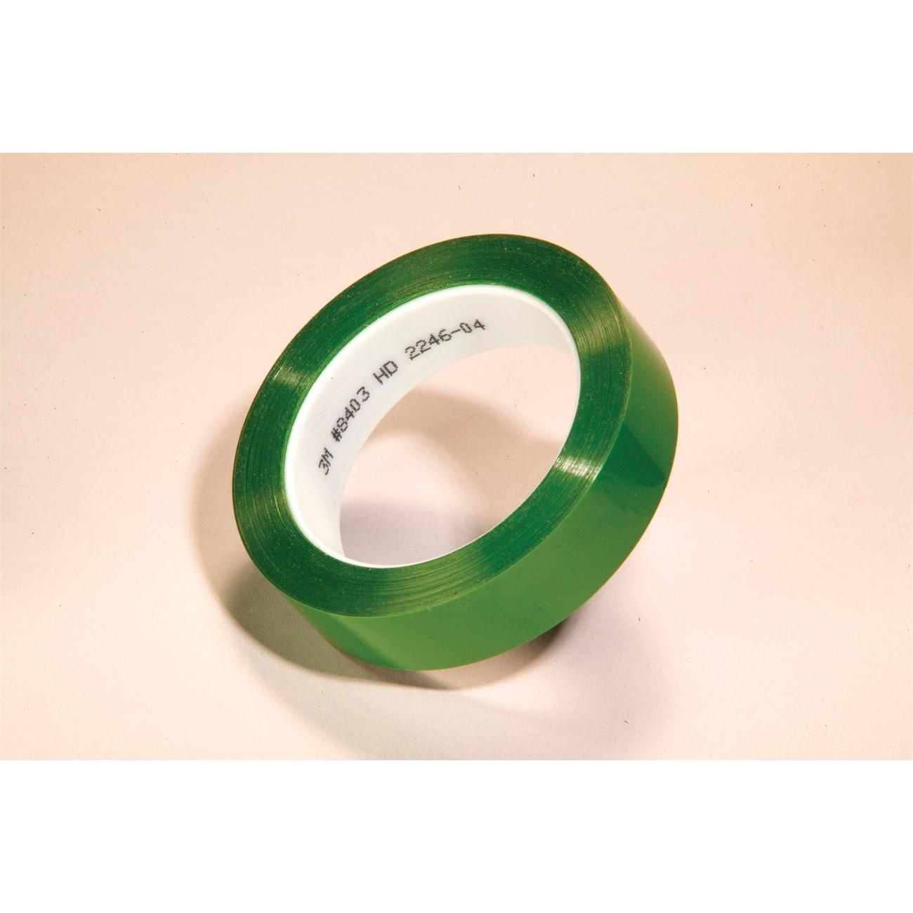 3M(TM) Polyester Tape 8403 Green, 24 in x 72 yd, 1 per case