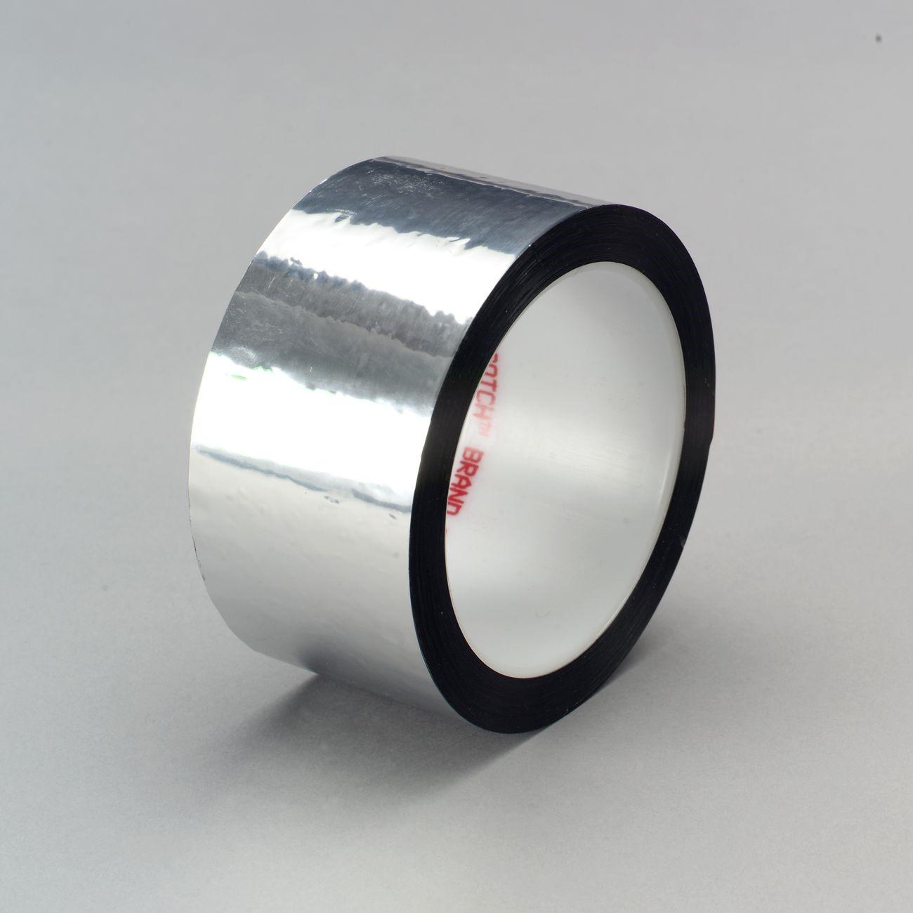 3M(TM) Polyester Film Tape 850 Silver, 24 in x 72 yd 1.9 mil, 1 per case Bulk