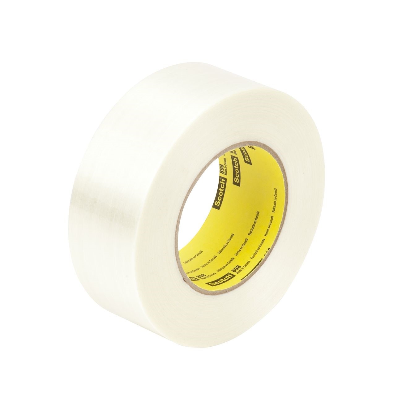 3M Scotch Filament Tape 898 Clear, 72 mm x 55 m