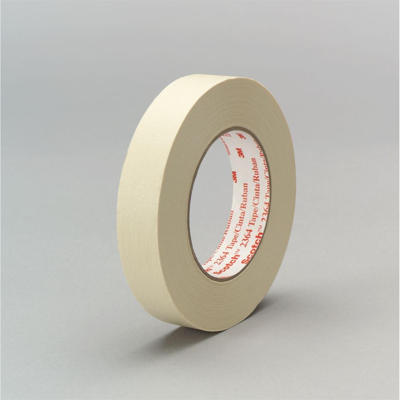 Masking Tape, Performance Masking, 2364, Tan, 0.94 Inch W, 36 RL/CS