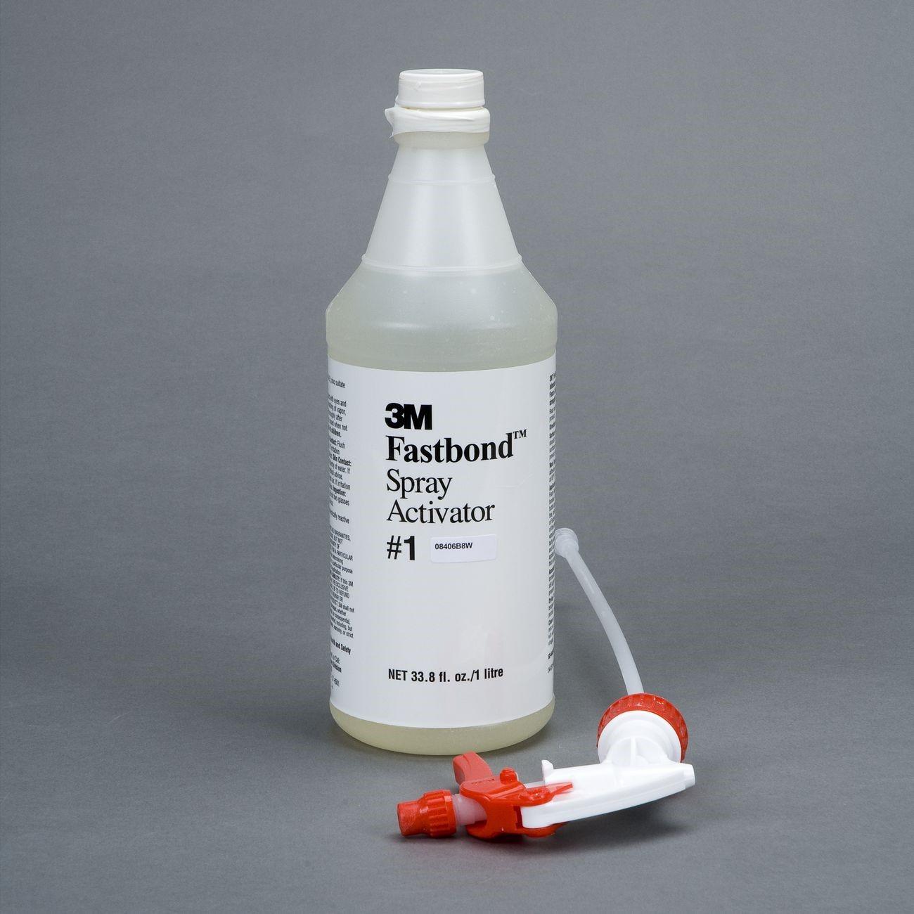 3M(TM) Fastbond(TM) Spray Activator 1, 1 Liter Spray Bottle, 6 per case