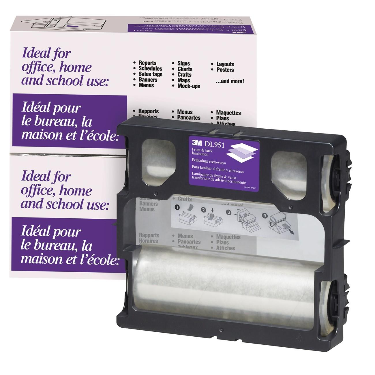 21200-59152 3M Dual Laminate Refill Cartridge DL951,8-1/2"x 100ft Roll