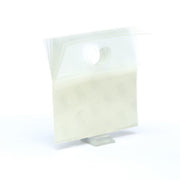 3M(TM) Hang Tab 1076 Clear, 2 in x 2 in, 10 tabs per pad 50 pads per carton 10 cartons per case