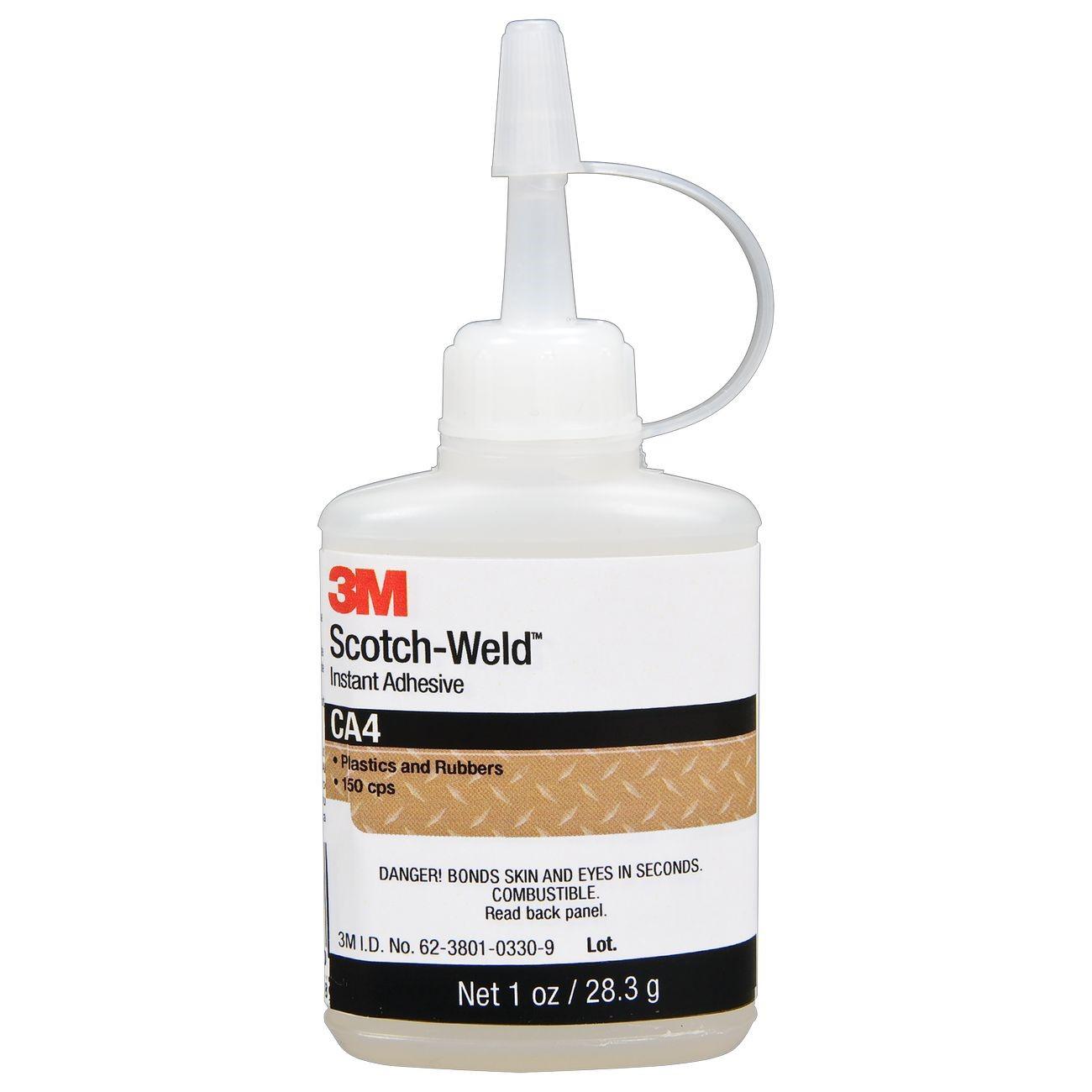 3M Scotch-Weld Instant Adhesive CA40, 1 oz/28.3g bottle, 12 per case 3M Stock #: 7000000893