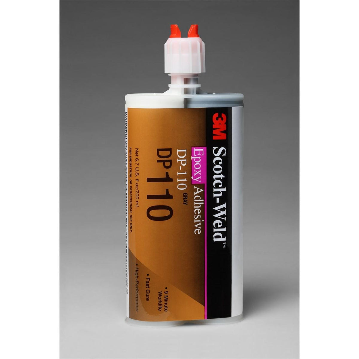 3M(TM) Scotch-Weld(TM) Epoxy Adhesive DP110 Gray, 200 mL, 12 per case