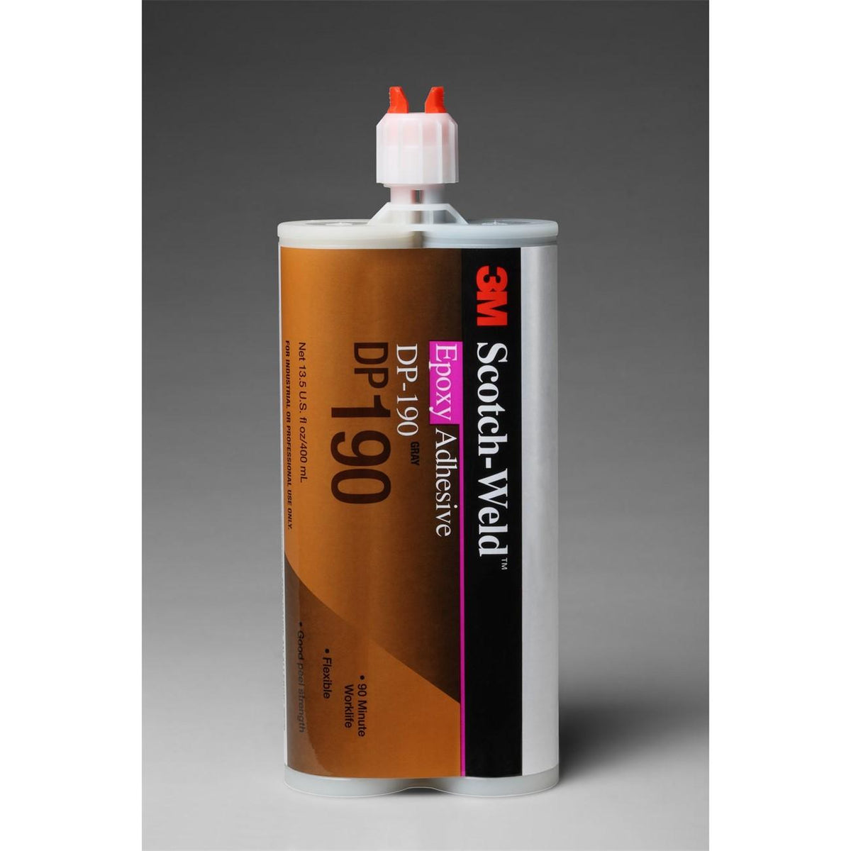 3M  Scotch-Weld Epoxy Adhesive DP190 Gray, 400 mL, 6 per case