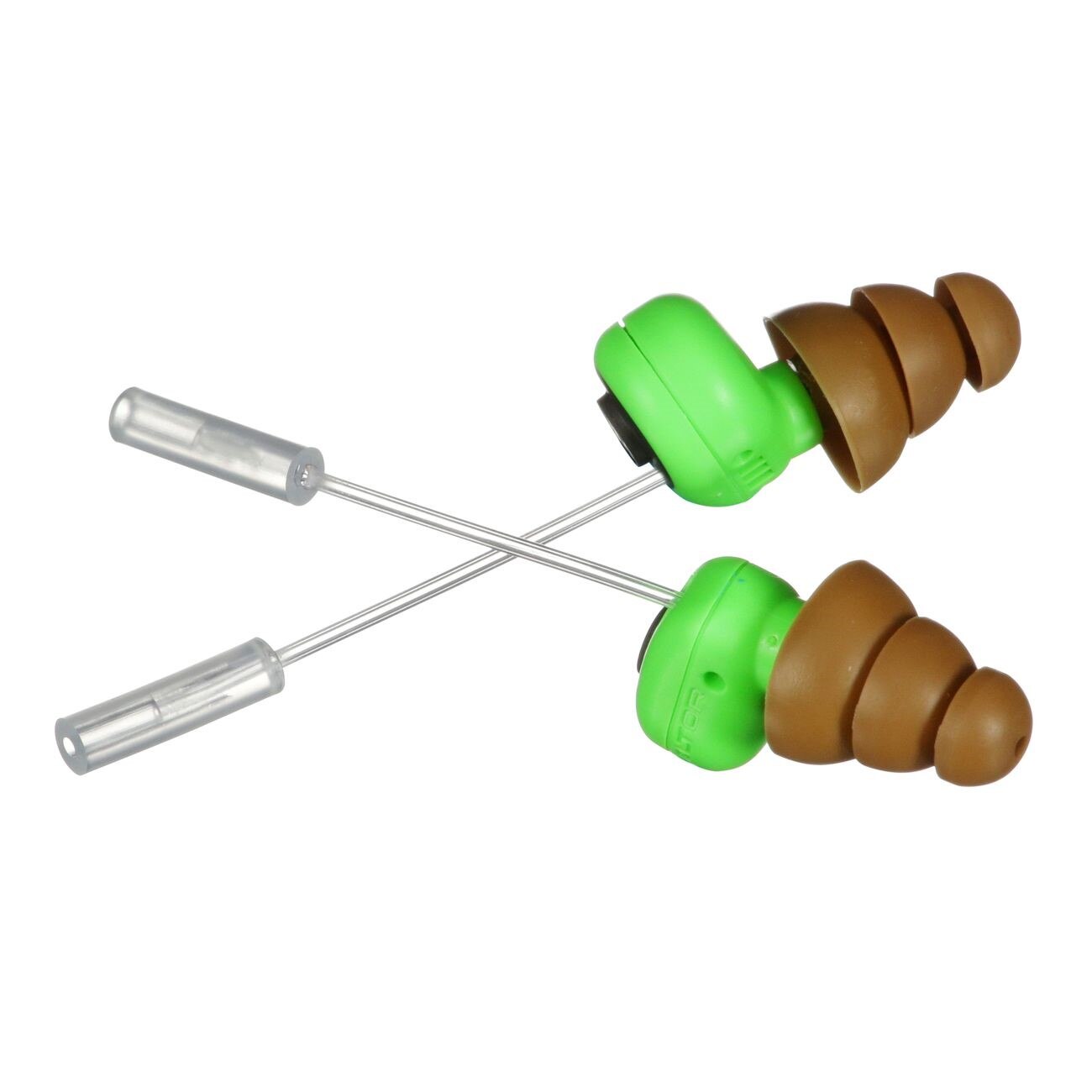 Earplugs, Peltor™, 393-2034-50, Large, Brown, Multi-Flange, 50 PR/CS