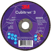 Depressed Center Grinding Wheel, Cubitron 3, 10 EA/PK