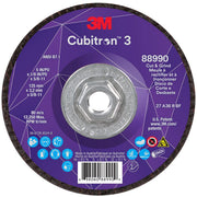 Cut and Grind Wheel, Cubitron 3, 5 Inch Dia, 10 EA/CS