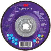 Depressed Center Grinding Wheel, Cubitron 3, 4 1/2 Inch Dia