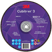 Depressed Center Grinding Wheel, Cubitron 3, 10 EA/CS
