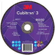 Cut-Off Wheel, Cubitron 3, 7 Inch Dia, 25 EA/BX