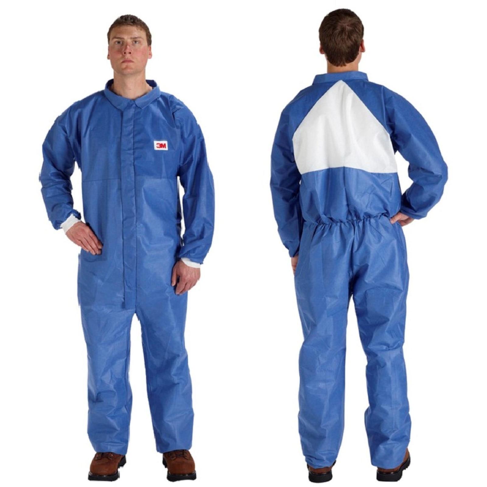 3M(TM) Disposable Protective Coverall Safety Work Wear 4530CS-BLK-XL 25/Case