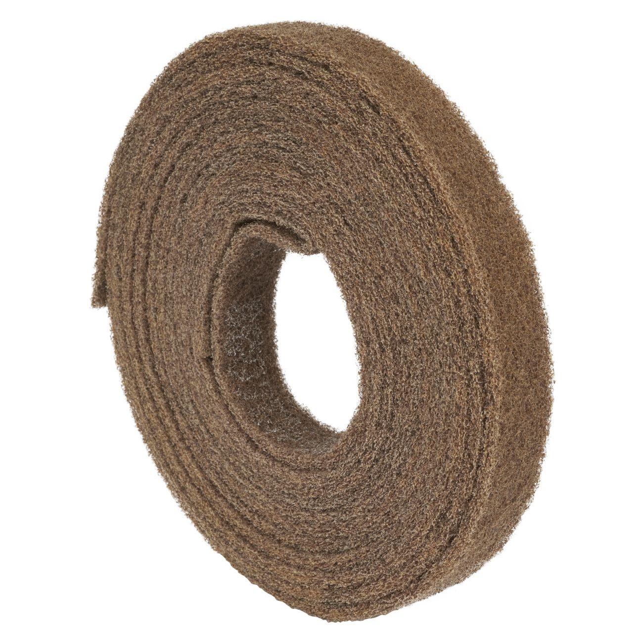 Scotch-Brite(TM) Cut and Polish Roll, 1 in x 30 ft A MED, 12 per case