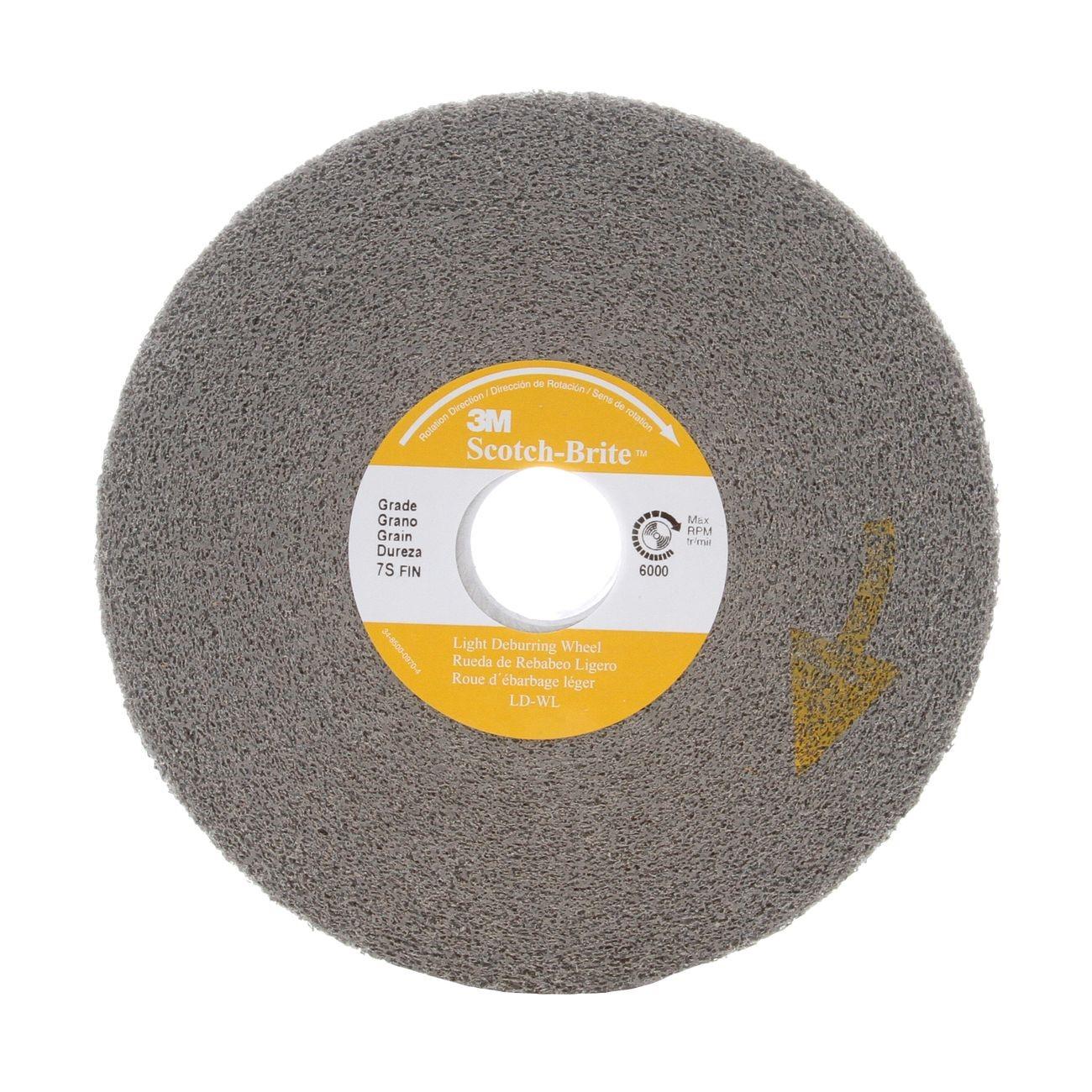 Wheel, LD-WL, Convolute/Deburring, 14 Inch Dia, 8 Inch Arbor, 1/CS