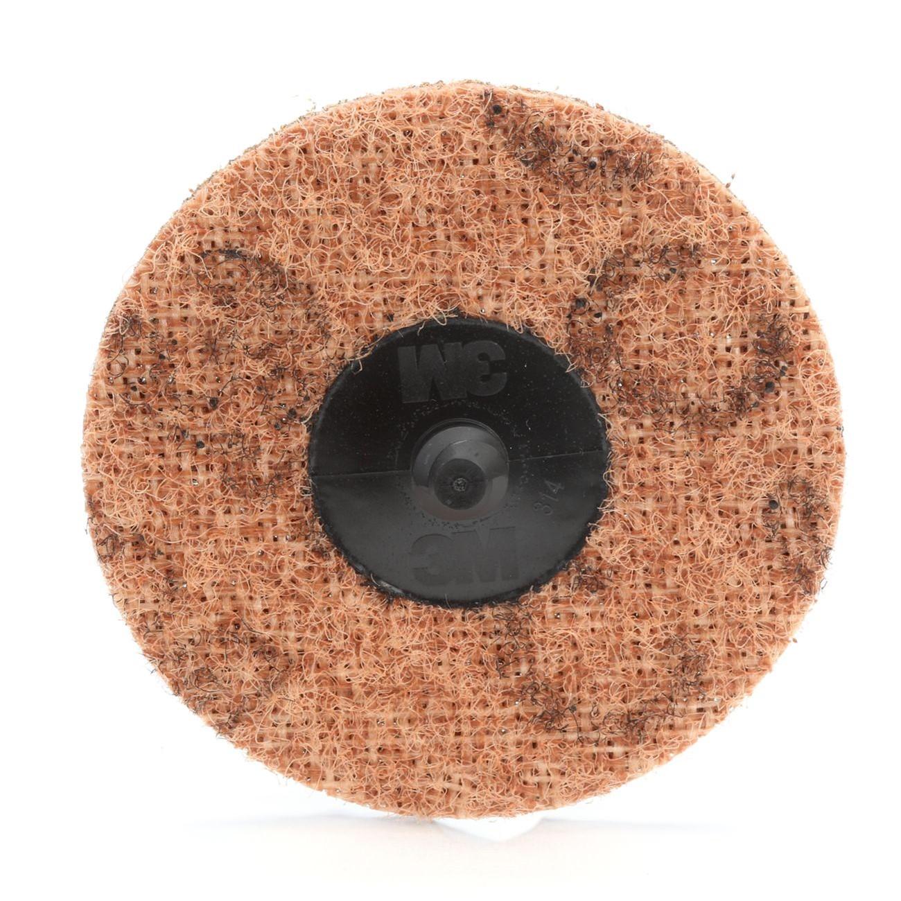Disc, Roloc™, Non-Woven, 3 Inch Dia, AO, 18000 rpm, Coarse, 100/CS