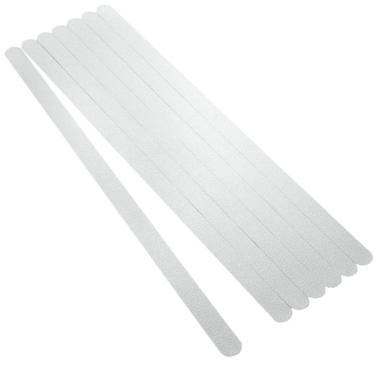 3M(TM) Safety-Walk(TM) Slip-Resistant Tub and Shower Strips 7705, White, 0.75 in x 17 in, Strips, 400/case