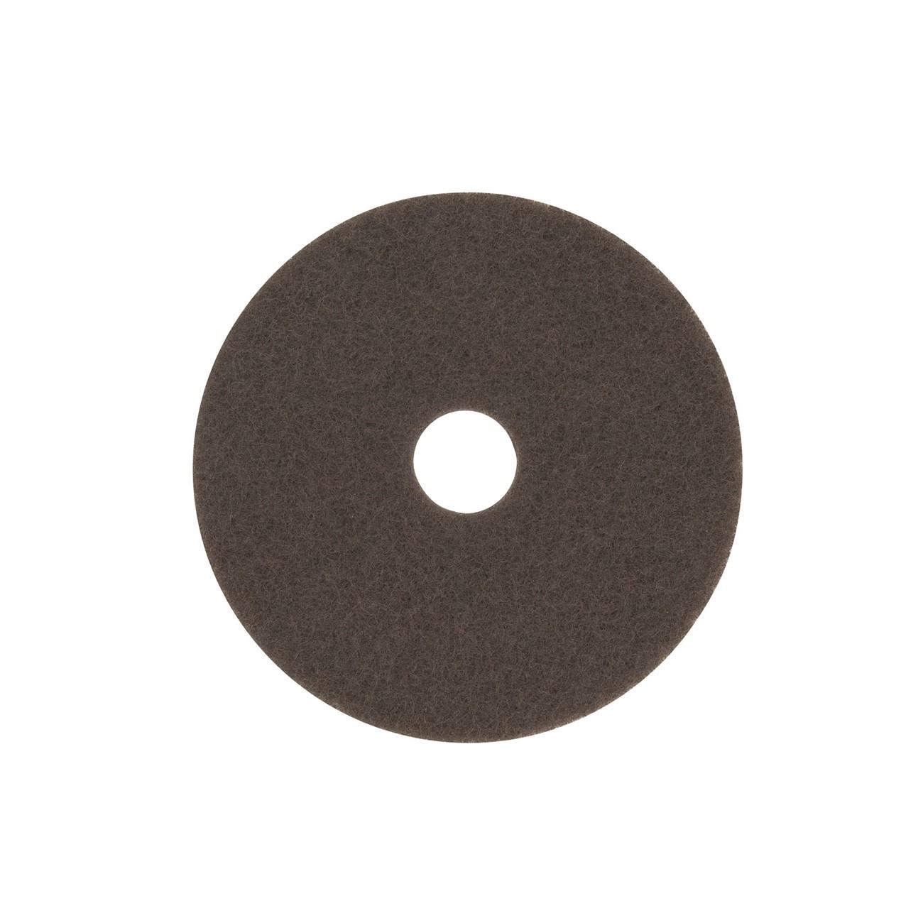 3M(TM) Brown Stripper Pad 7100, 15 in, 5/case