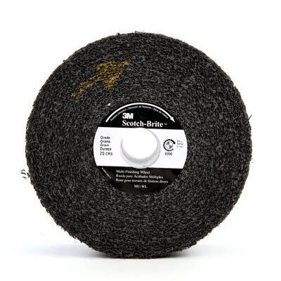 Scotch-Brite Multi-Finishing Wheel, 6 in x 2 in x 1 in, Material: Silicon Carbide,  2S CRS, 2 per case