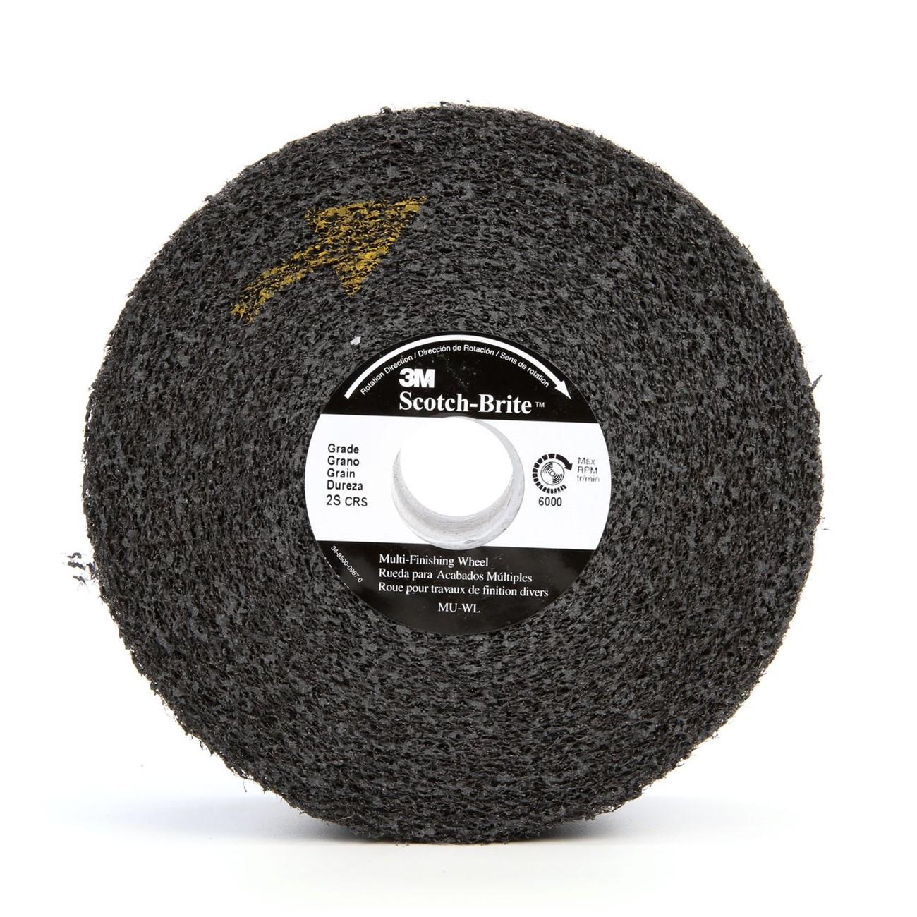 Wheel, MU-WL, Finishing, 6 Inch Dia, Silicon Carbide, 1/CS