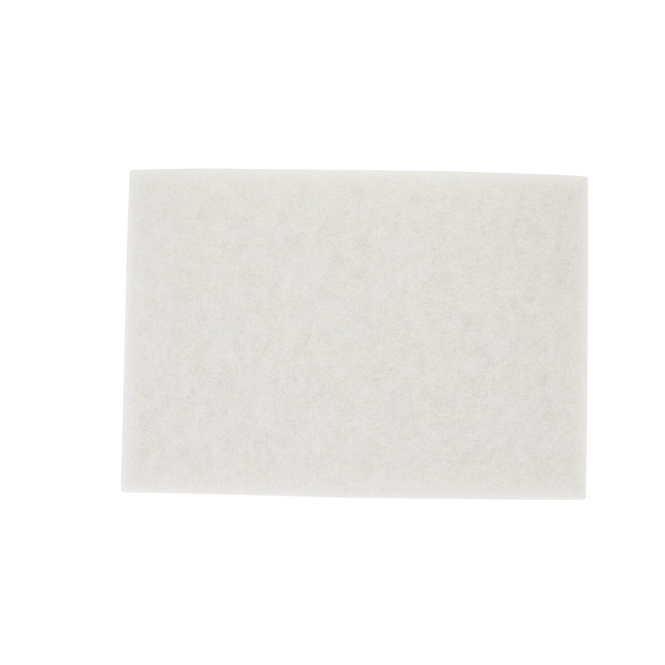 3M(TM) White Super Polish Pad 4100, 12 in x 18 in, 20/case