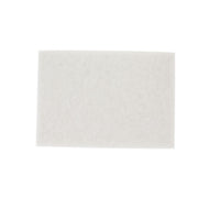 3M(TM) White Super Polish Pad 4100, 12 in x 18 in, 20/case