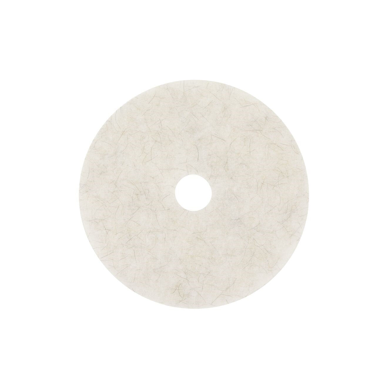 3M(TM) Natural Blend White Pad 3300, 15 in, 5/case