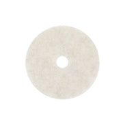 3M(TM) Natural Blend White Pad 3300, 15 in, 5/case
