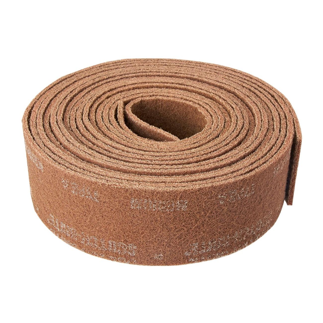 Scotch-Brite(TM) Cut and Polish Roll, 12 in x 30 ft A MED, 1 per case