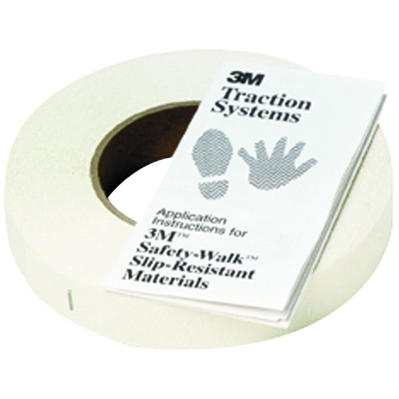 3M(TM) Safety-Walk(TM) Slip-Resistant Fine Resilient Tapes and Treads 280, White, 12 in x 60 ft, Roll, 1/case