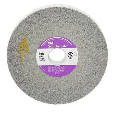 Wheel, X3-WL, Convolute/Deburring, 14 Inch Dia, 8 Inch Arbor, 1/CS